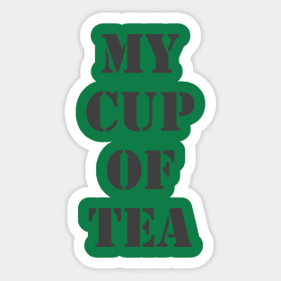 My Cup Of Tea Sticker